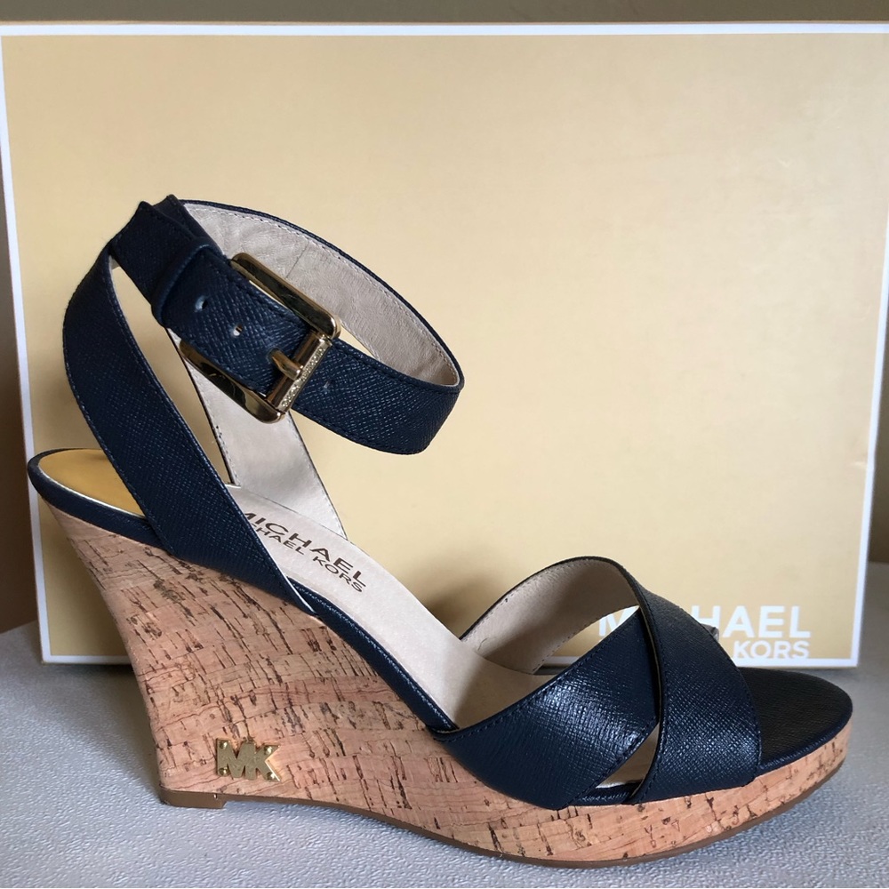 MICHAEL Michael Kors Kami Ankle Strap Wedges